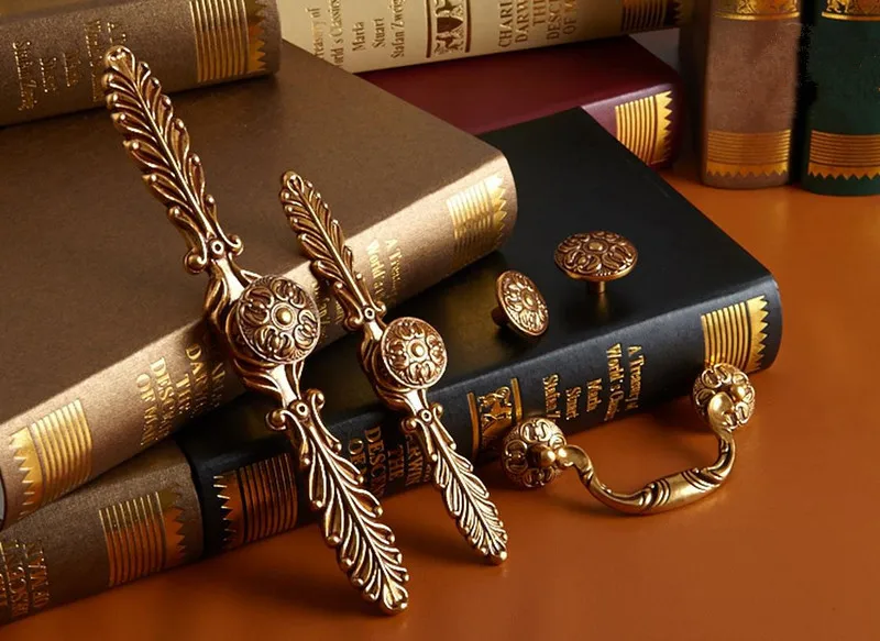 Furniture Hardware Drop Pulls - Kenop Pegangan Tarik Lemari Lusuh Chic