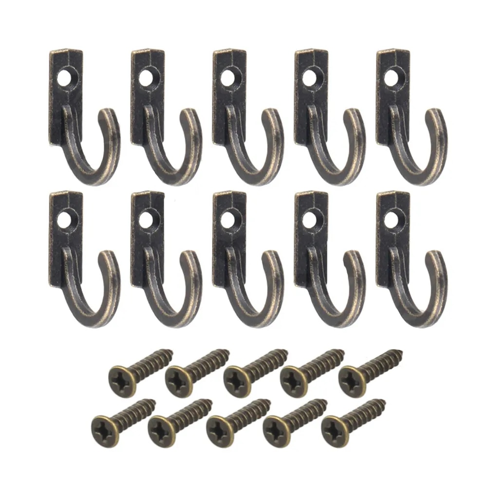 Furniture Hardware Manufacturer - 10Pcs/set Gantungan Dinding Vintage dengan Pengait