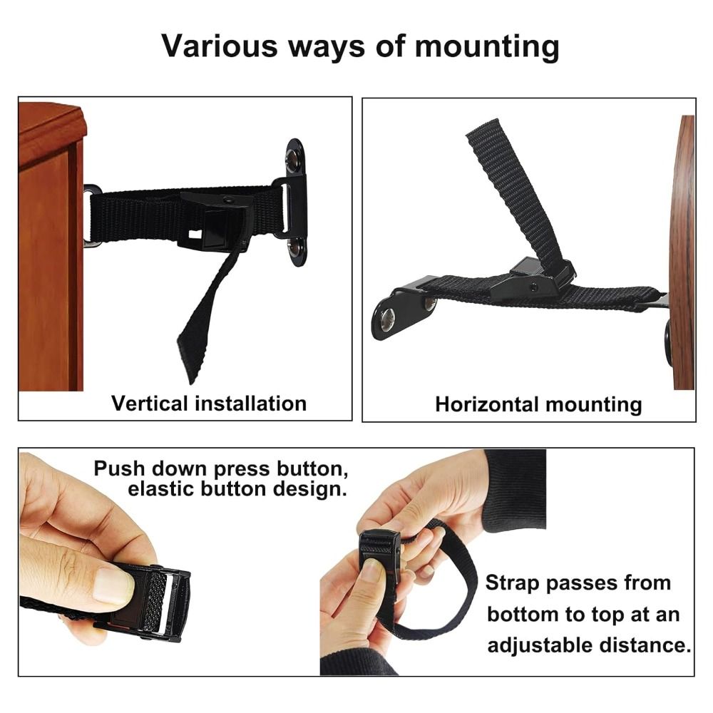 Furniture Hardware Manufacturer - Pemasangan Mudah, Penahan Furnitur Anti Gempa,