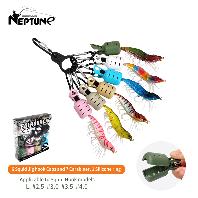 Furniture Hardware Jig - Kit pelindung umpan cumi-cumi 6 buah,