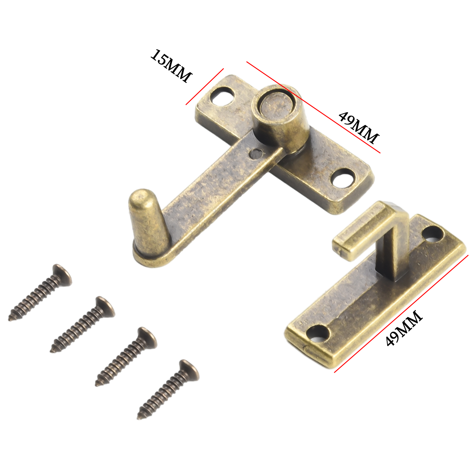1set Kunci Pintu Geser Perungg - Furniture Hardware Fitting ulasan dan harga