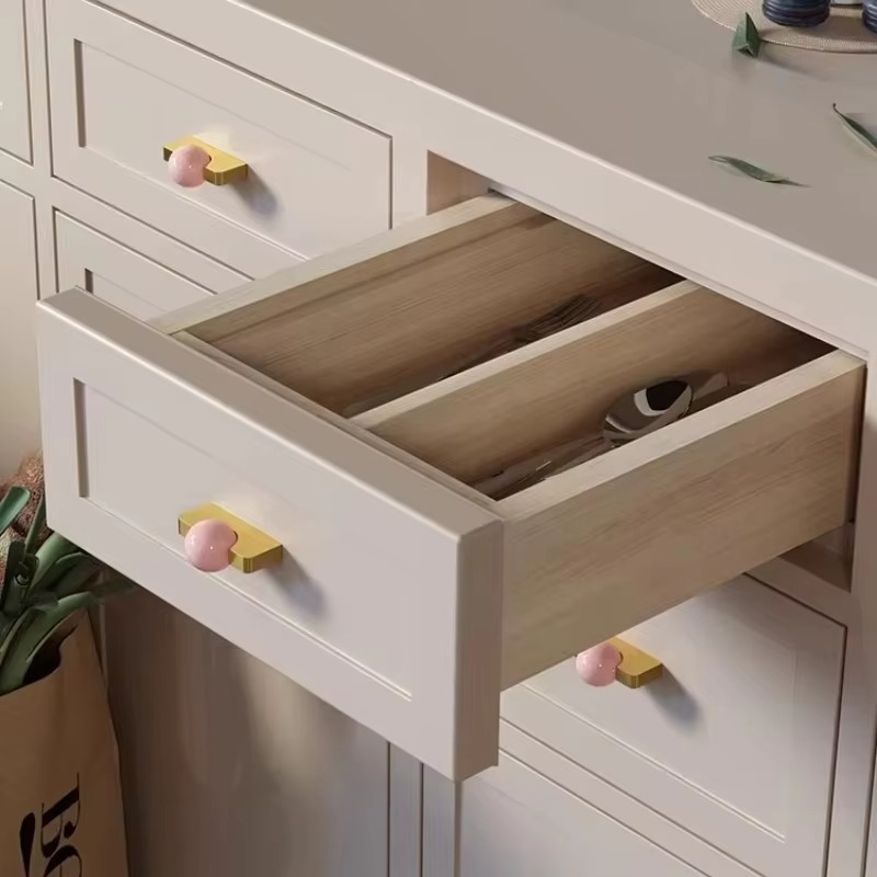 Bola Kristal Putih + Gagang Fu - Furniture Hardware Drop Pulls ulasan dan harga