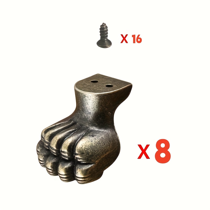 8pcs Kaki Antik Kuningan untuk - Cabinet Hinge Overlay ulasan dan harga