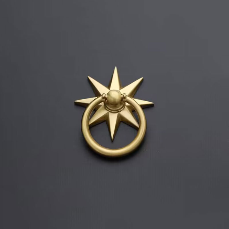 Kuningan Padat cincin jatuh pe - Furniture Hardware Drop Pulls ulasan dan harga