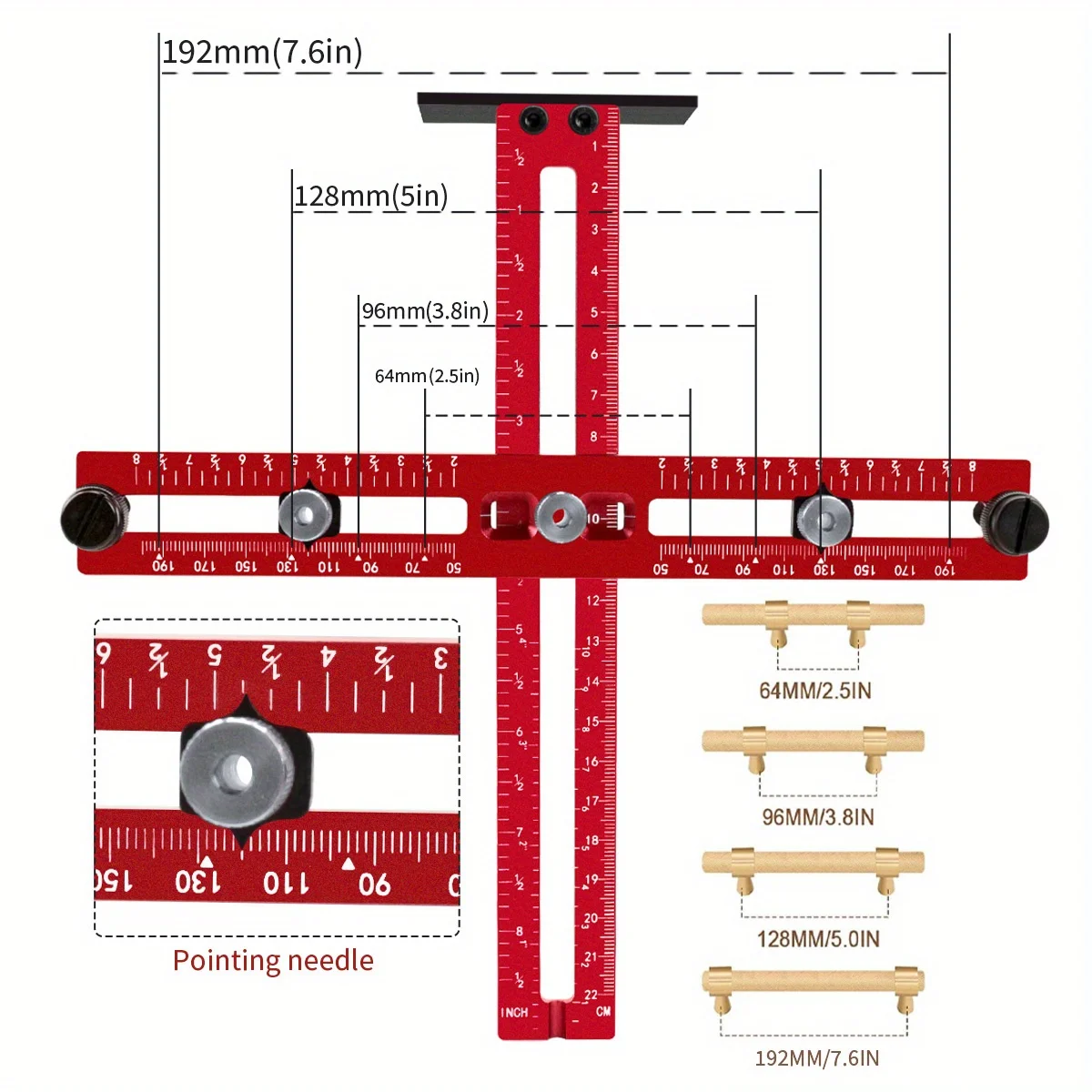 Jig pegangan kabinet aluminium - Furniture Hardware Manufacturer ulasan dan harga