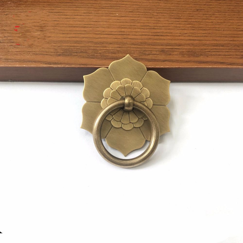 Perunggu Antik Kuningan Perang - Furniture Hardware Drop Pulls ulasan dan harga