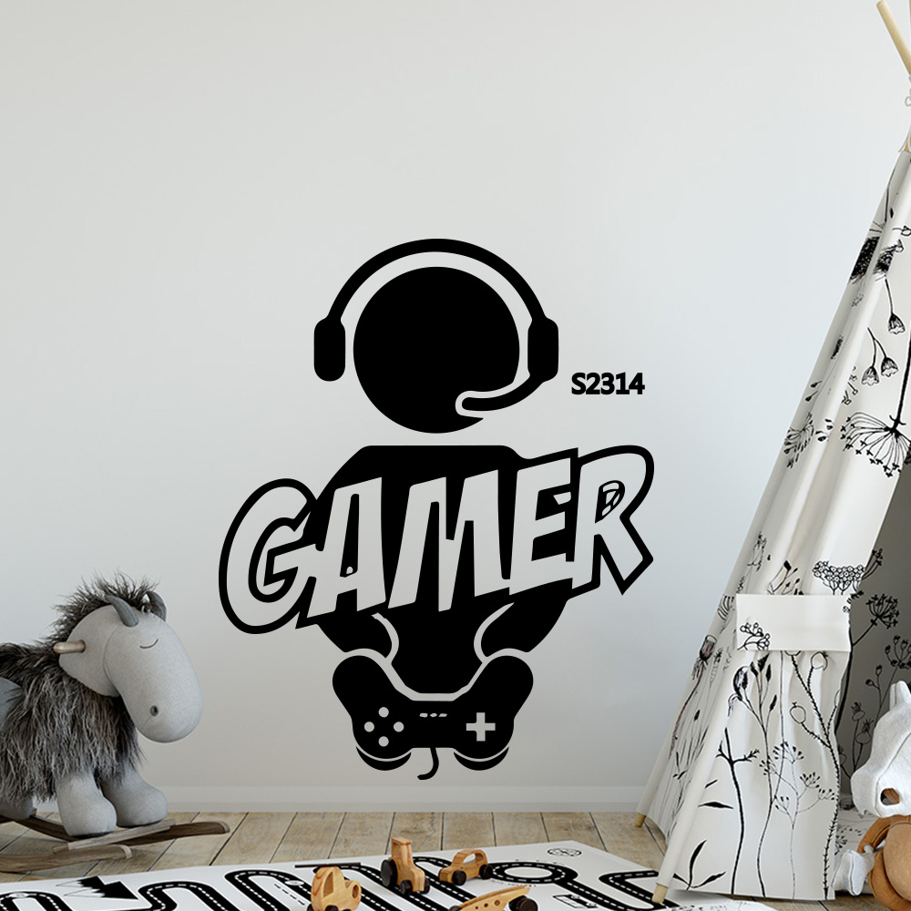 1 buah Gamer stiker seni dindi - Furniture Hardware Manufacturer ulasan dan harga